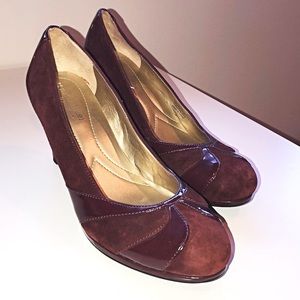 NATURALIZER Dark Purple Heels N5 Comfort